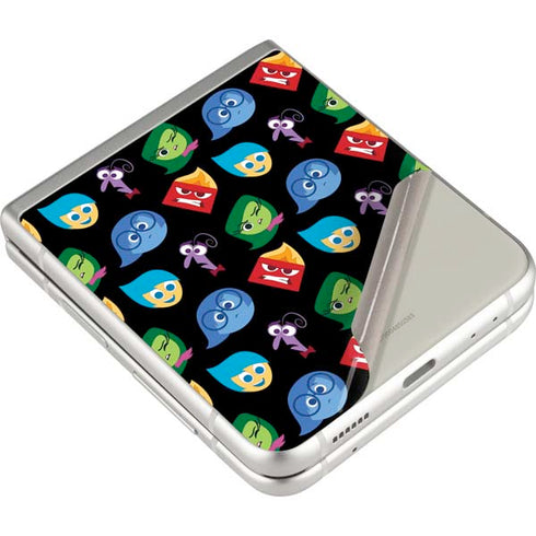 Disney Inside Out Character Pattern Galaxy Z Flip3 5G Skin